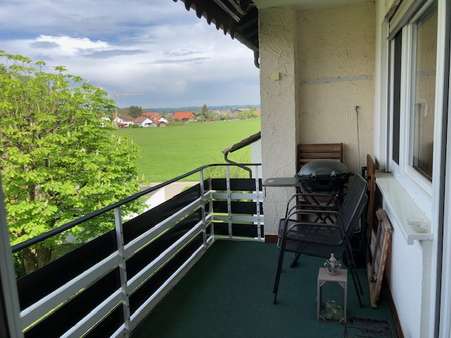 Blick vom Balkon - Wohnung in 88239 Wangen im Allgäu mit 75m² kaufen