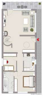 Grundriss Erdgeschoss - Einfamilienhaus in 45549 Sprockhövel mit 120m² günstig kaufen