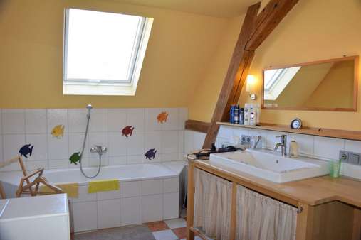 Badezimmer Whg 2 - Einfamilienhaus in 79227 Schallstadt mit 256m² kaufen