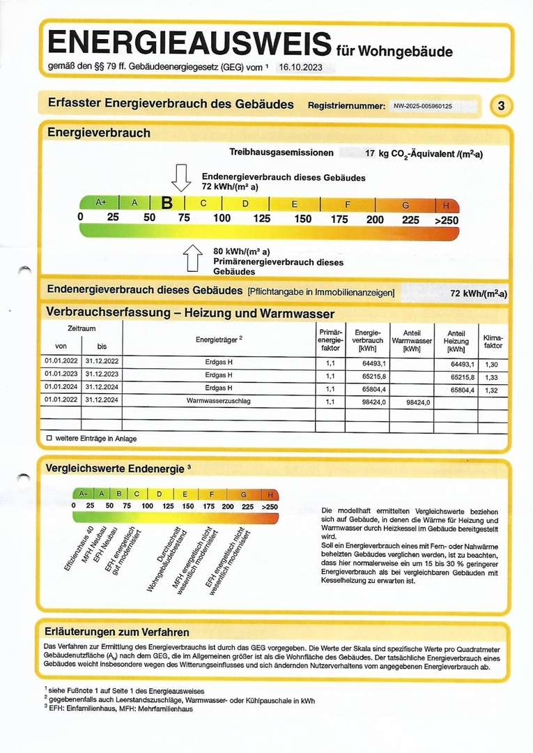Etagenwohnung in 51427 Bergisch Gladbach mit 105m² kaufen