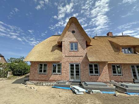 Rückseite Rückseite - Doppelhaushälfte in 25996 Wenningstedt mit 183m² kaufen