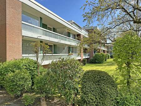 04 Gartenansicht - Etagenwohnung in 22459 Hamburg mit 80m² kaufen