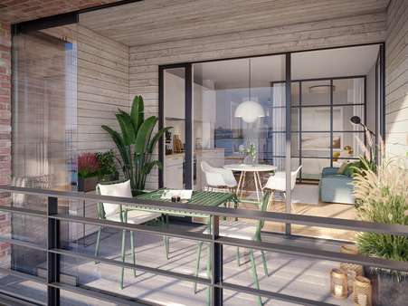 Ferienwohnung BALTIQUE Loggia - Zins in 23570 Lübeck-Travemünde mit 48m² als Kapitalanlage kaufen