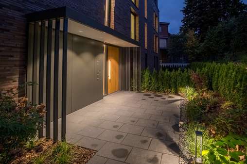 Hauseingang_The Gardens_1 Hauseingang_The Gardens_1 - Etagenwohnung in 22299 Hamburg mit 129m² kaufen