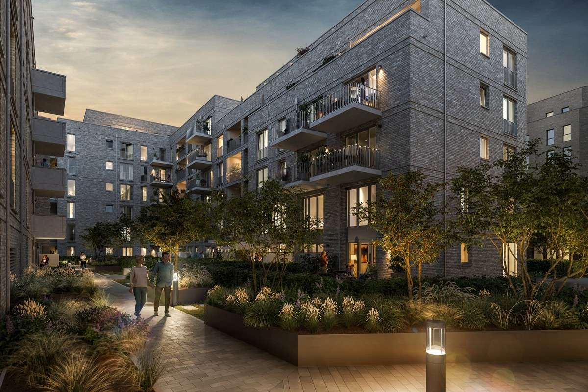 Dämmerung_Emma+August - Etagenwohnung in 22453 Hamburg / Groß Borstel mit 129m² kaufen