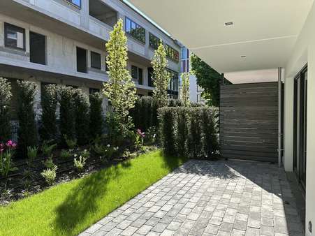 WE 5_Balkon rechts WE 5_Balkon rechts - Erdgeschosswohnung in 22299 Hamburg mit 55m² kaufen
