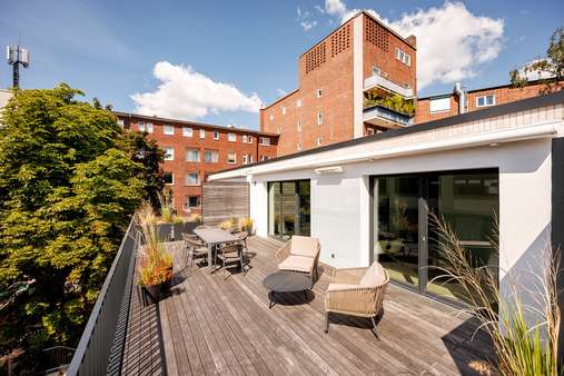 Wohnung 14 Dachterrasse Rechts - Penthouse-Wohnung in 22299 Hamburg mit 80m² kaufen