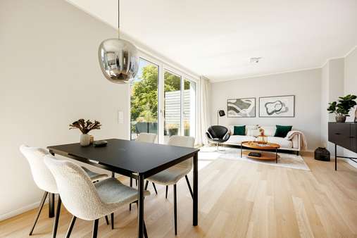 Wohnung 14 Wohn-Esszimmer Wohnung 14 Wohn-Esszimmer - Penthouse-Wohnung in 22299 Hamburg mit 80m² kaufen