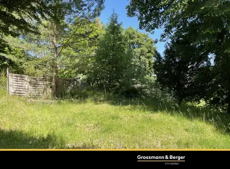 Plateau Grundstück mit Altbestand