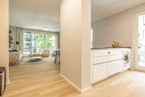 Hofgarten Winterhude - Etagenwohnung in 22299 Hamburg mit 58m² kaufen