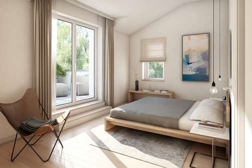 Schlafzimmer_Beispiel - Einfamilienhaus in 15806 Zossen mit 149m² kaufen