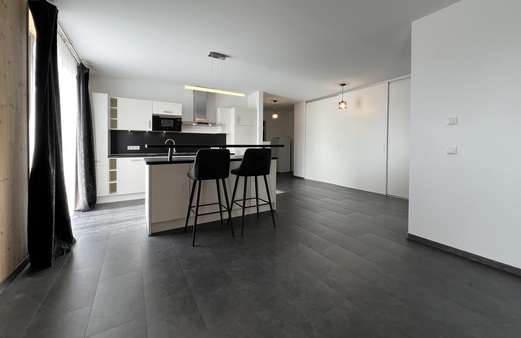 Blick vom Wohnbereich - Erdgeschosswohnung in 21147 Hamburg / Neugraben-Fischbek mit 71m² kaufen