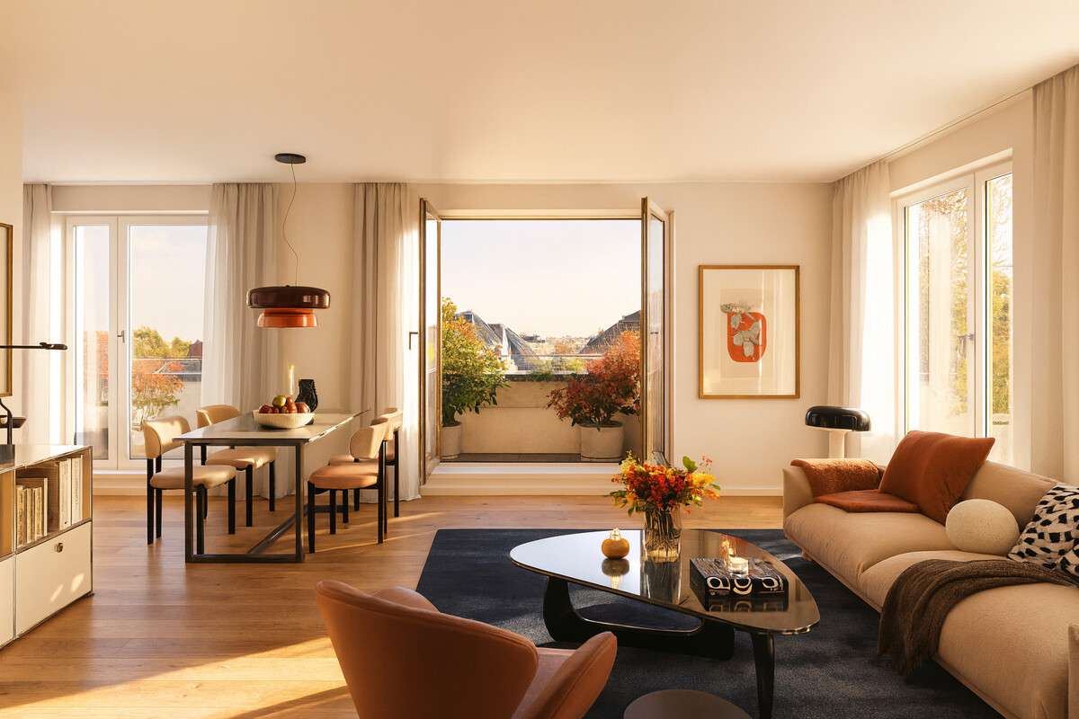 Wohnzimmer Herbst_1 Wohnzimmer Herbst_1 - Etagenwohnung in 20259 Hamburg / Eimsbüttel mit 106m² kaufen