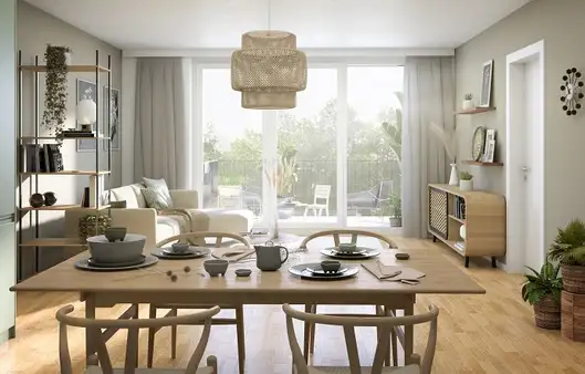 Schöne 4-Zmmer-Wohnung mit Balkon und 2 Bädern