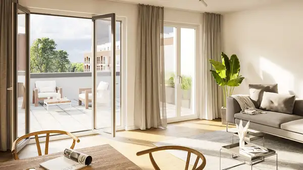 Erstbezug: großzügige 3-Zimmer-Wohnung  – perfekt für Familien oder bei Homeoffice-Bedarf