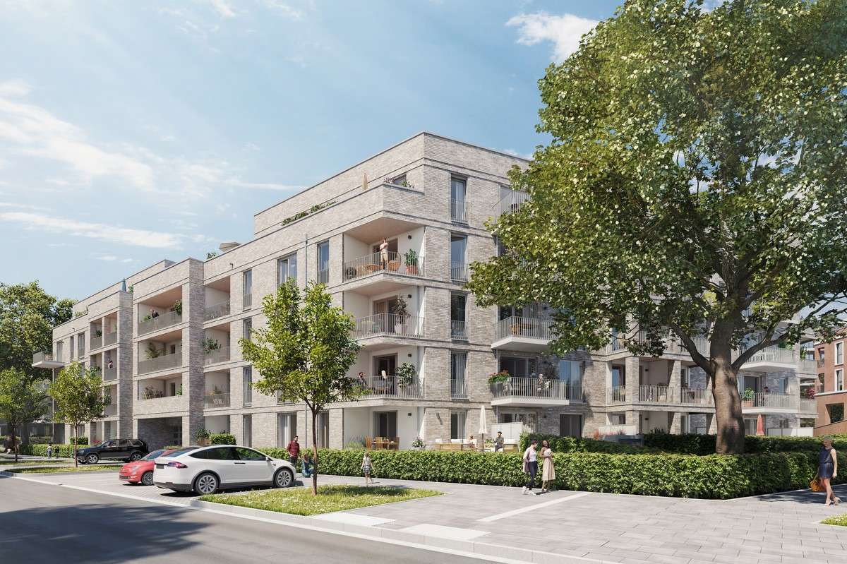 Außenansicht_Emma+August Außenansicht_Emma+August - Etagenwohnung in 22453 Hamburg / Groß Borstel mit 57m² kaufen