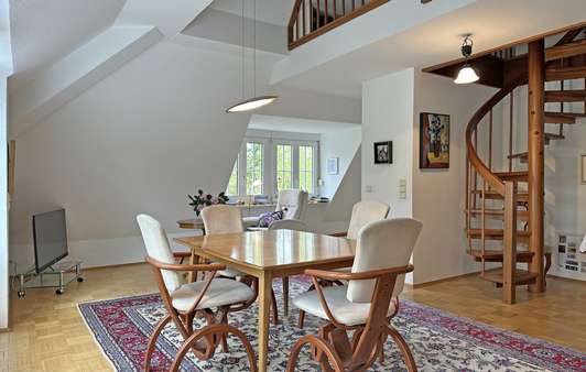 Wohnzimmer Wohnzimmer - Etagenwohnung in 22359 Hamburg mit 66m² kaufen