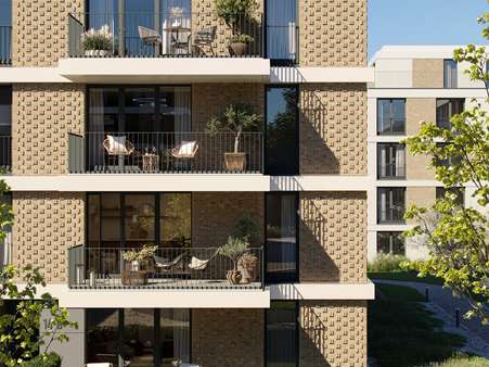 Balkone_1_Mühlenau Gärten Balkone_1_Mühlenau Gärten - Etagenwohnung in 25421 Pinneberg mit 61m² kaufen