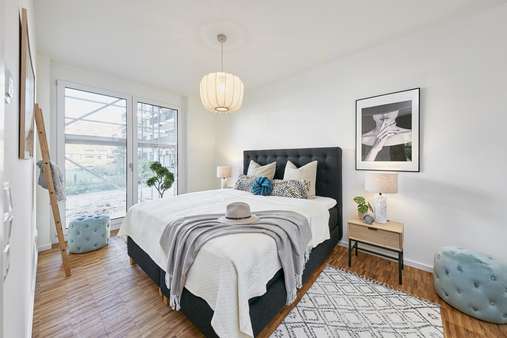 Schlafzimmer 1 - Etagenwohnung in 25421 Pinneberg mit 75m² kaufen