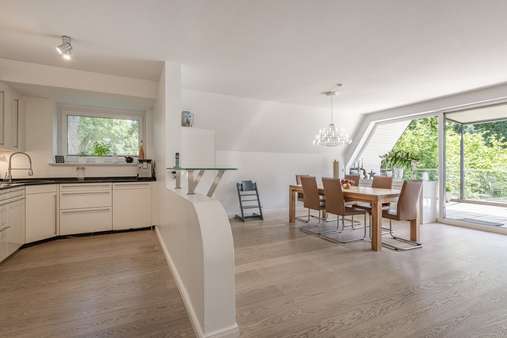Küche_Essbereich Küche_Essbereich - Etagenwohnung in 22391 Hamburg mit 88m² kaufen