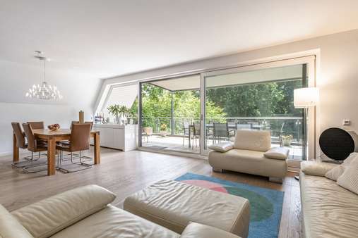 Wohnbereich Wohnbereich - Etagenwohnung in 22391 Hamburg mit 88m² kaufen