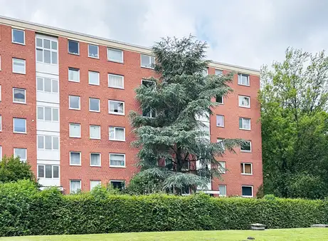 Hell und gepflegt mit schönem Blick