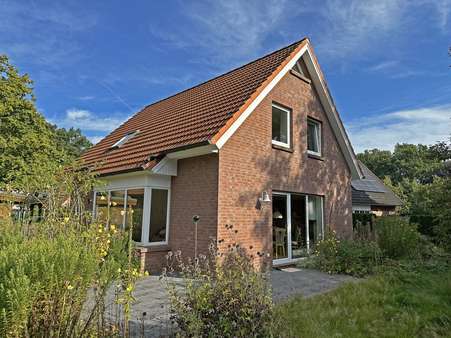 Rückansicht Rückansicht - Einfamilienhaus in 21614 Buxtehude / Ottensen mit 110m² kaufen