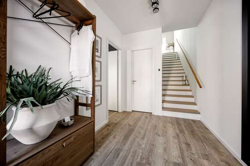 Diele (Musterwohnung 2) Diele (Musterwohnung 2) - Maisonette-Wohnung in 23570 Lübeck-Travemünde mit 83m² kaufen