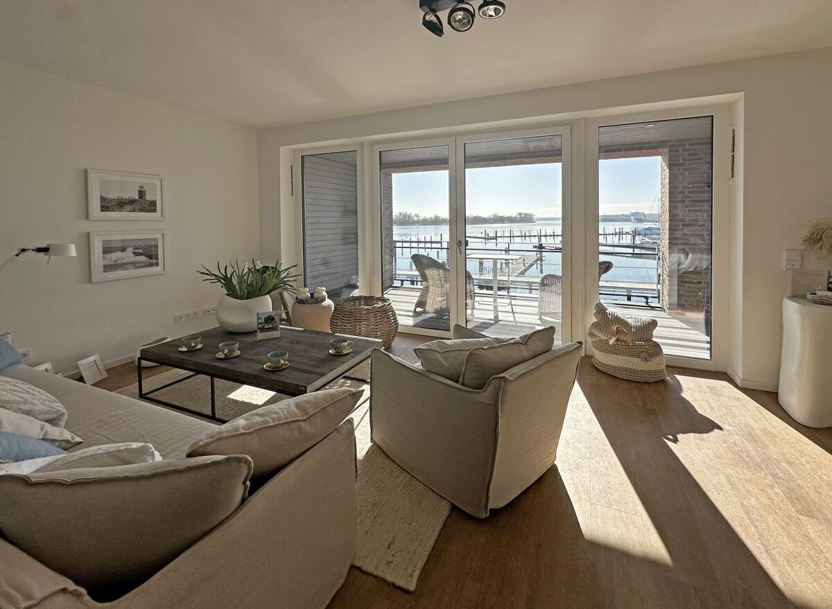 Wohnbereich - Maisonette-Wohnung in 23570 Lübeck-Travemünde mit 83m² kaufen