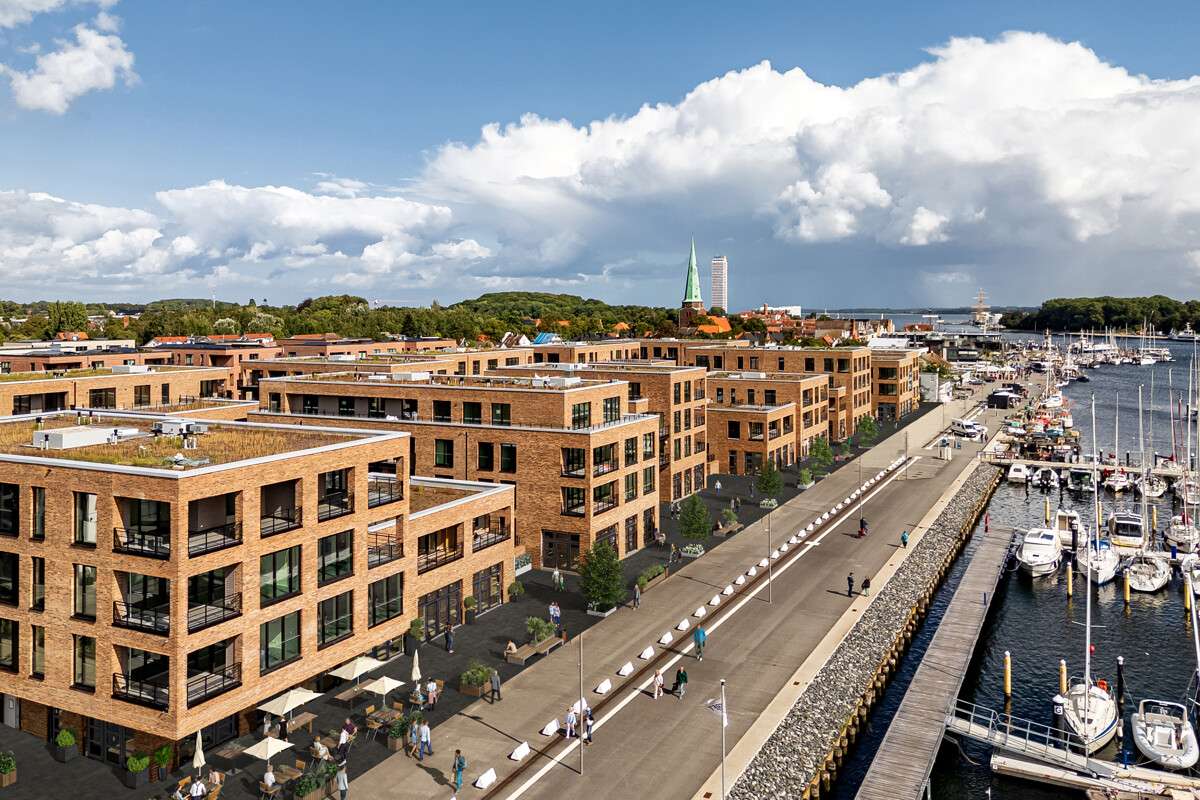 BALTIQUE Neubauprojekt (teilvisualisiert) - Etagenwohnung in 23570 Lübeck-Travemünde mit 41m² kaufen