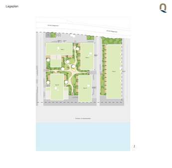 Lageplan Baufeld 3-4 - Etagenwohnung in 23570 Lübeck-Travemünde mit 52m² kaufen