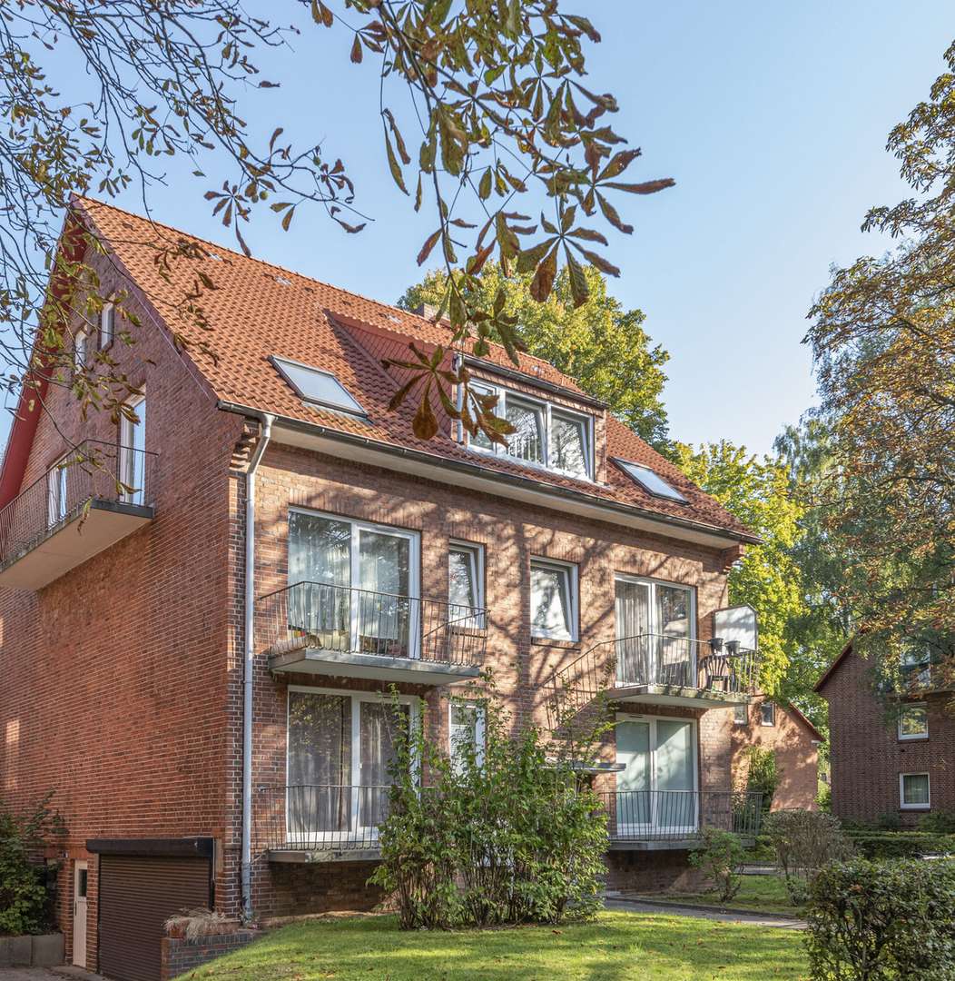 Außenansicht - Erdgeschosswohnung in 22415 Hamburg mit 49m² als Kapitalanlage kaufen