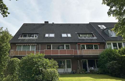 Rückansicht - Etagenwohnung in 22143 Hamburg mit 40m² kaufen