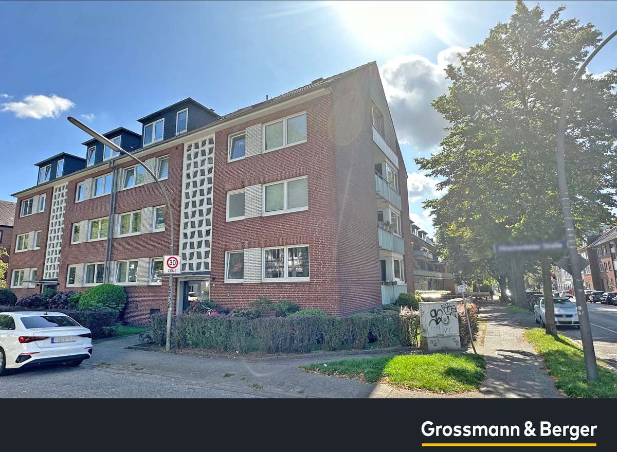 Außenansicht - Etagenwohnung in 22047 Hamburg mit 75m² kaufen