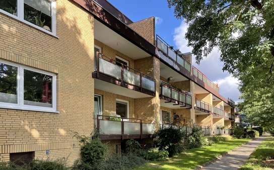 Rückansicht - Etagenwohnung in 22297 Hamburg mit 138m² kaufen