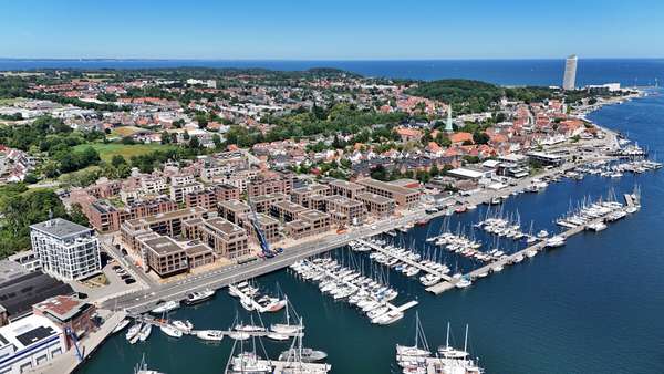 Vogelperspektive Vogelperspektive - Erdgeschosswohnung in 23570 Lübeck-Travemünde mit 52m² kaufen