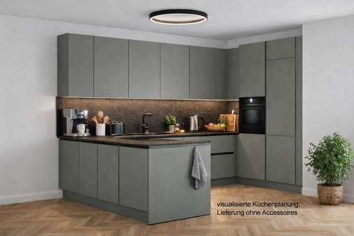 Küche visualisiert Text Küche visualisiert Text - Stadthaus in 22397 Hamburg mit 166m² kaufen