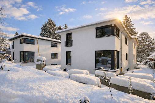 Strassenansicht Strassenansicht - Stadthaus in 22397 Hamburg mit 166m² kaufen