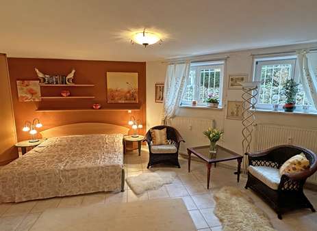 Schlafzimmer - Maisonette-Wohnung in 23570 Lübeck / Travemünde mit 109m² kaufen