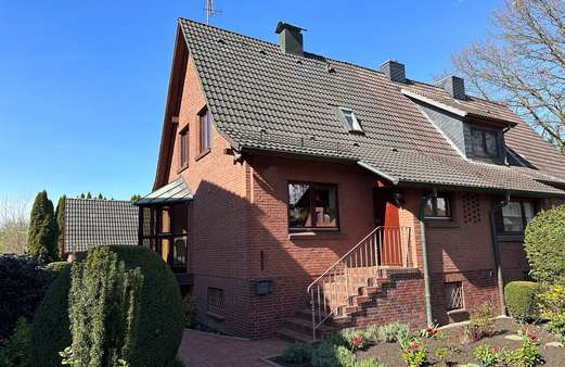 Hauseingang - Doppelhaushälfte in 21109 Hamburg mit 72m² kaufen