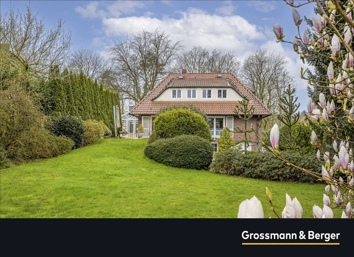 Gartenansicht  - Einfamilienhaus in 22587 Hamburg mit 133m² kaufen