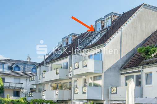 133729 Rückansicht - Maisonette-Wohnung in 51469 Bergisch Gladbach mit 64m² kaufen