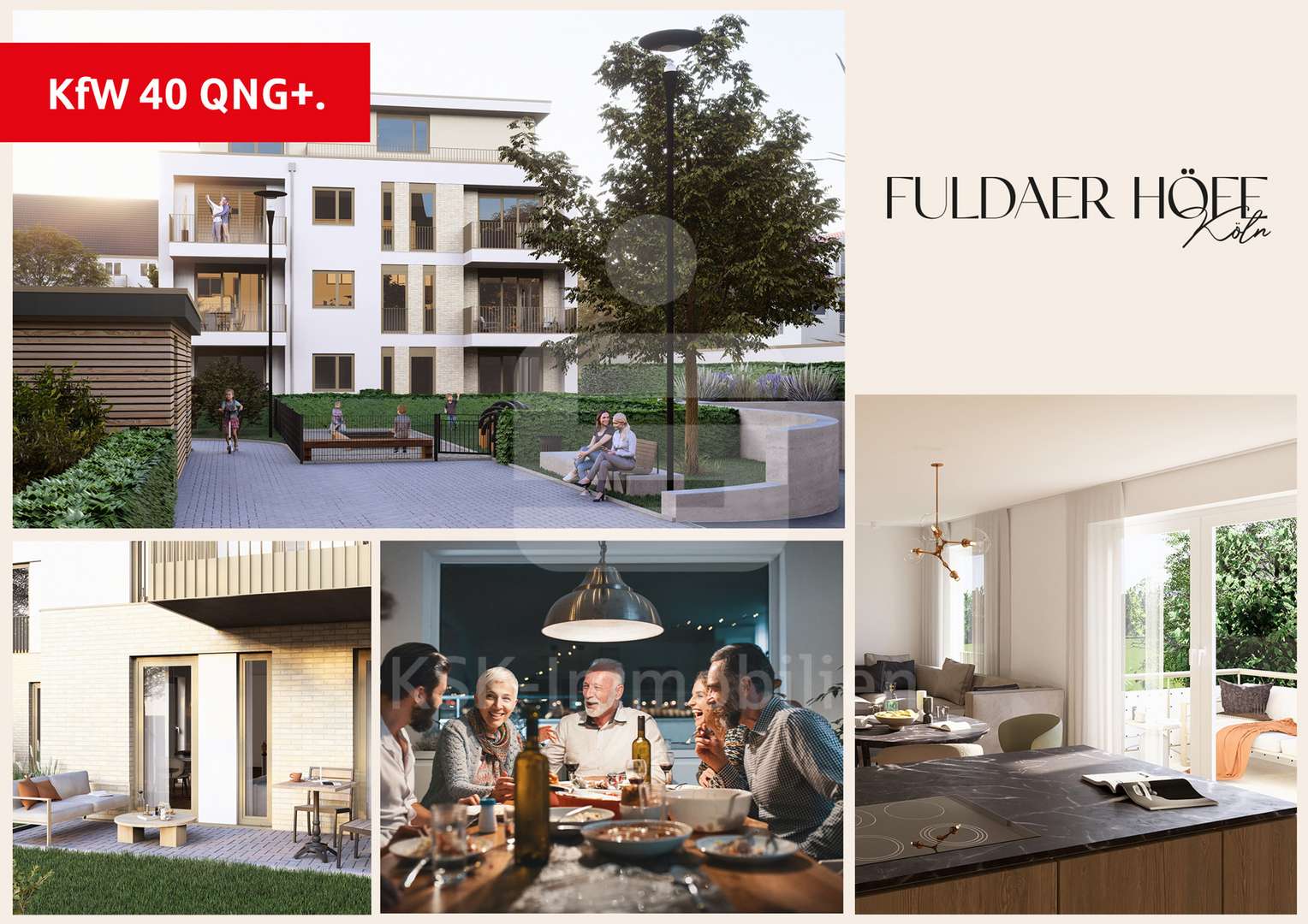 Fuldaer Höfe - Etagenwohnung in 51103 Köln / Höhenberg mit 85m² kaufen