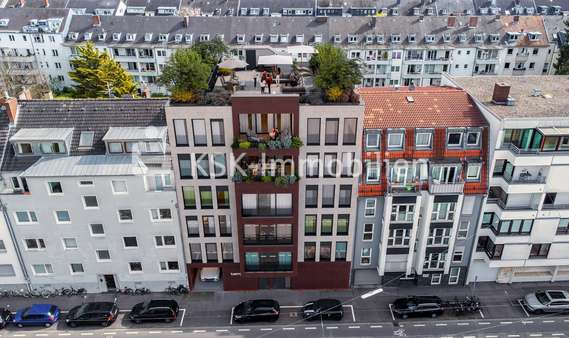 Draufsicht - Etagenwohnung in 50937 Köln / Sülz mit 98m² kaufen