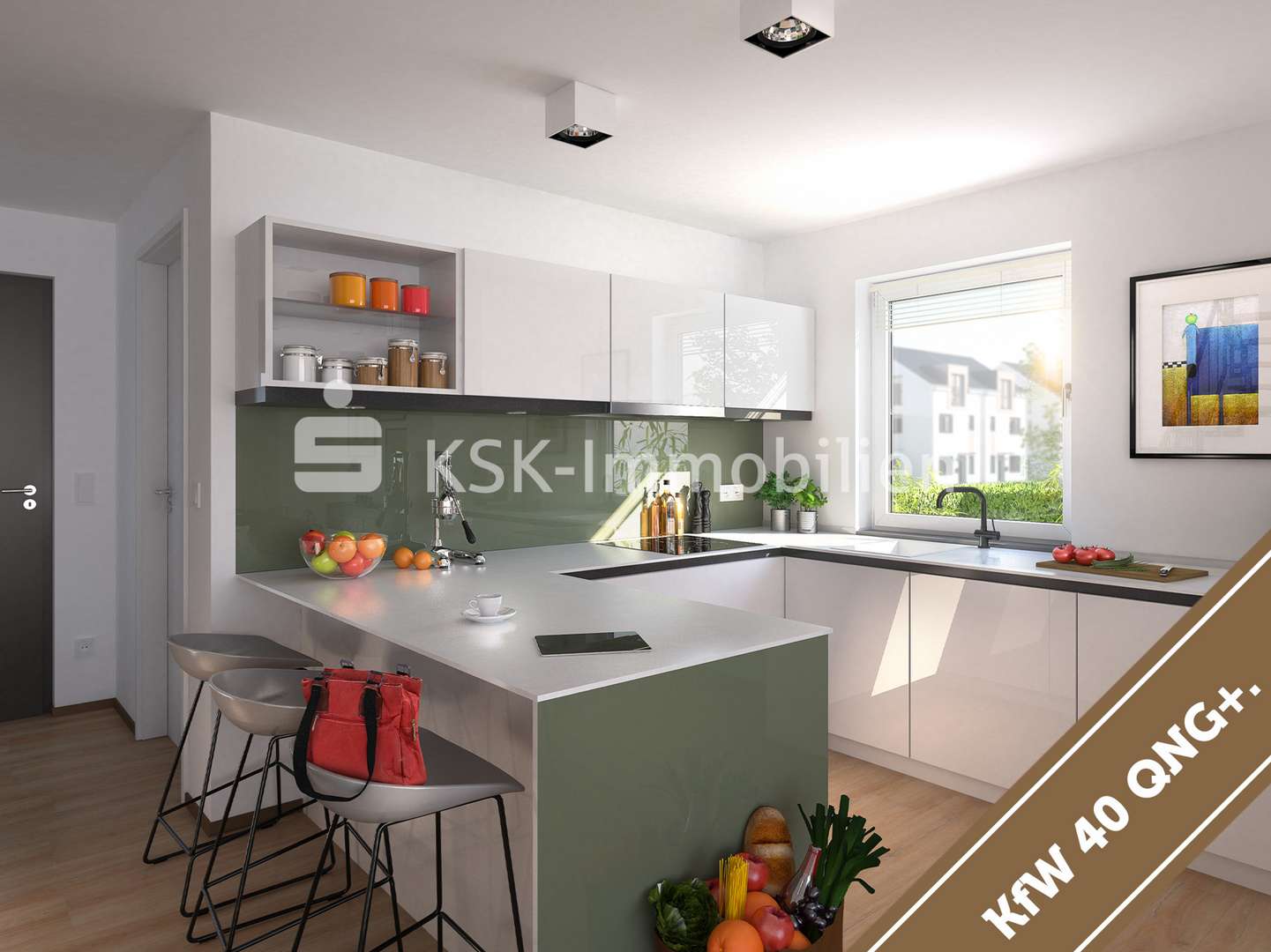 Küche - Dachgeschosswohnung in 50126 Bergheim-Paffendorf mit 51m² kaufen