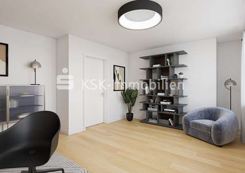 Arbeitszimmer - Dachgeschosswohnung in 53177 Bonn / Muffendorf mit 127m² kaufen