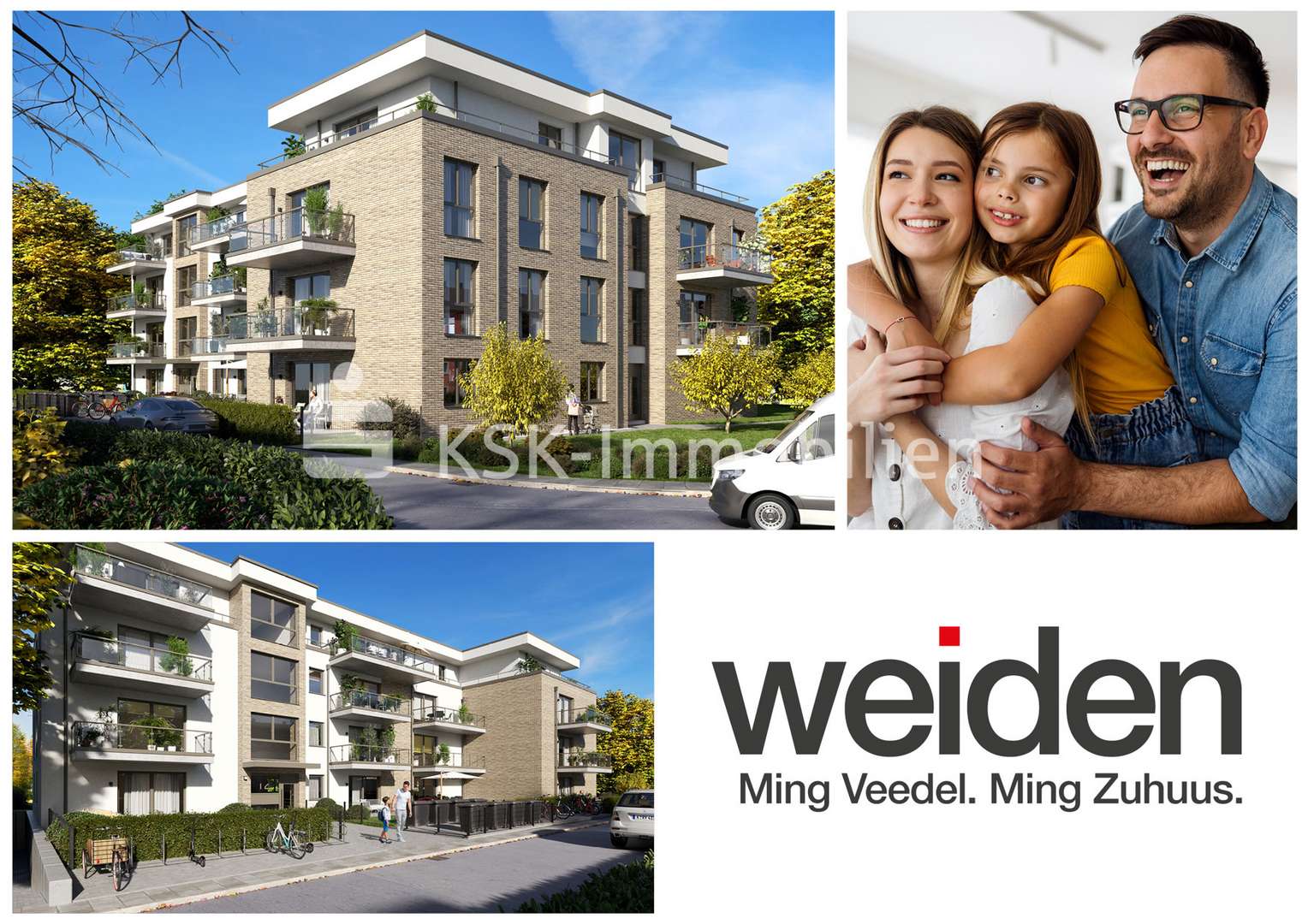 Weiden - Ming Veedel. Ming Zuhuus. - Etagenwohnung in 50859 Köln mit 85m² kaufen