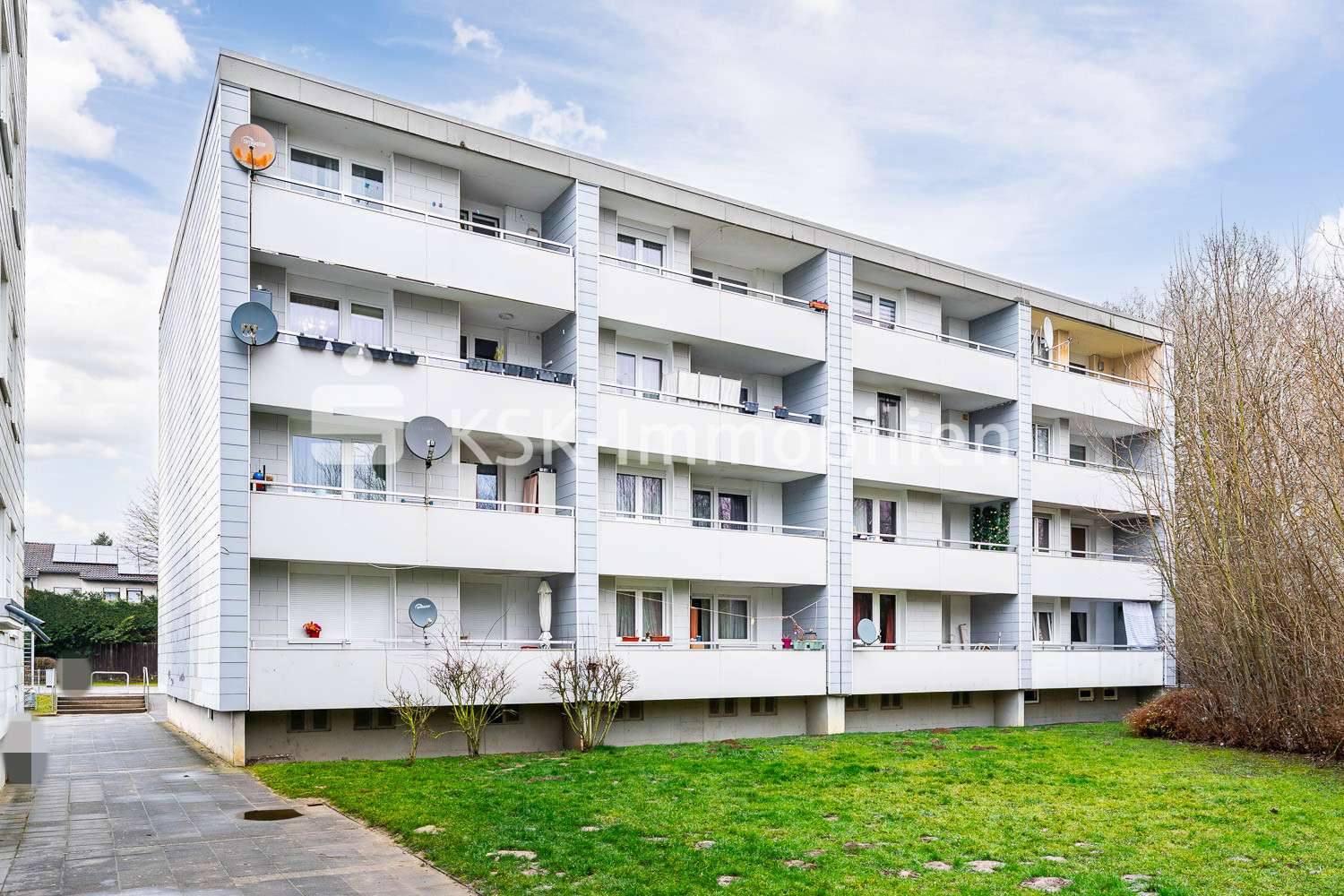 148657 Rückansicht - Etagenwohnung in 53340 Meckenheim mit 87m² kaufen
