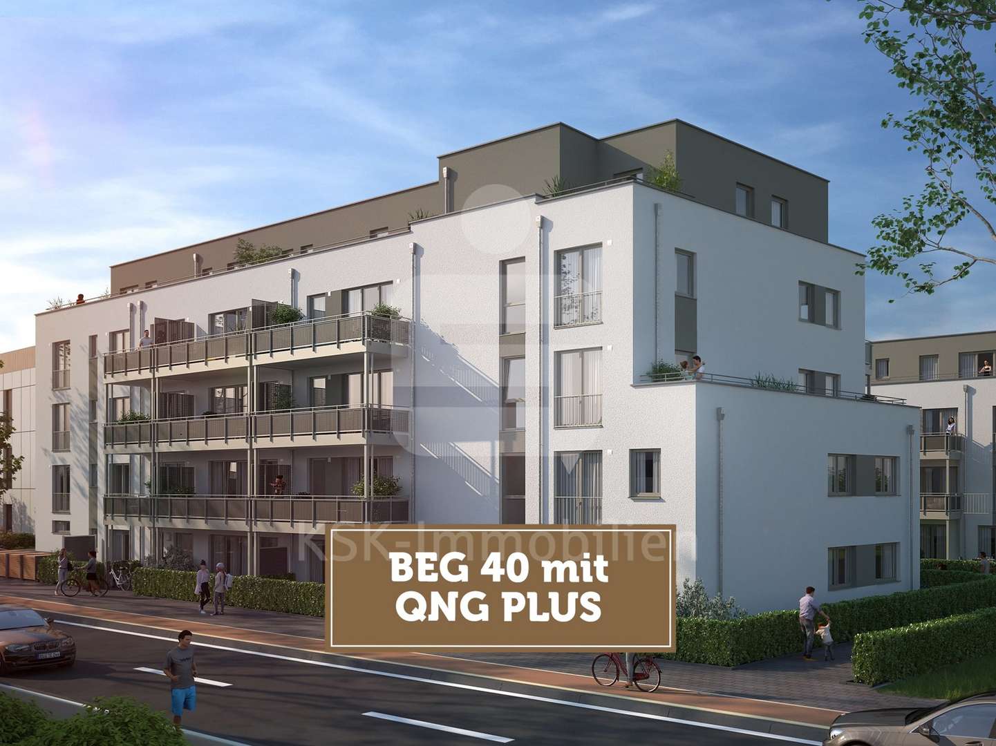 Ansicht Ansicht - Etagenwohnung in 50354 Hürth / Kalscheuren mit 105m² kaufen