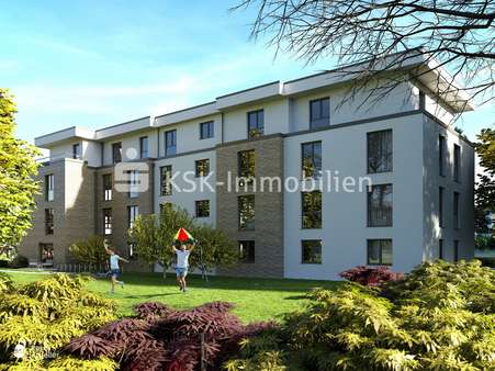 Gartenansicht - Etagenwohnung in 50859 Köln mit 82m² kaufen